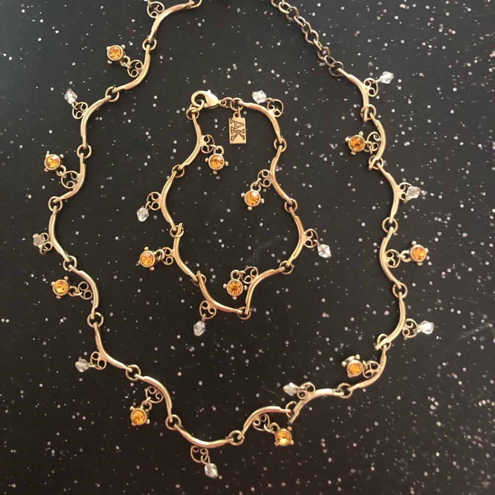 Necklace and Bracelet Set